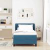 vidaXL Boxspringbett mit Kopfteil Dunkelblau 90 x 200 cm Samt 3340428 Bild 3