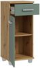 Badkommode >Veris < in Artisan Eiche/Salbei - 40,2x90,8x34,8cm (BxHxT) Bild 5