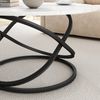 Couchtisch Calgary Weiß 79.5 x 46 cm mit großer Arbeitsfläche Vicco Bild 5