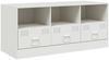 vidaXL TV-Schrank Weiß 99x39x44 cm Stahl 841738 Bild 2