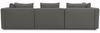 Gartenlounge Set 1 Bozhana 312x67x174 mit Outdoorbezug in anthrazit Bild 4