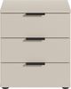 Kommode Linus / Linz, Holzwerkstoff, Beige, 45 x 50 x 40 cm Bild 2