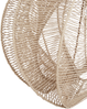 'Maninga' Hängeleuchte, Papierseil naturfarben, 60 x 58 x 123 cm Bild 5