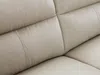 Vente-unique - Ledersofa 3-Sitzer - Taupe - FRANCESCA Bild 5