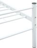vidaXL Bettgestell Weiß Metall 160×200 cm [284696] Bild 5