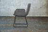 KAWOLA Stuhl NEW CHARME Esszimmersessel Cord grau 87 x 66 x 59 cm Bild 4