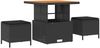 vidaXL Garten-Sofa-Set 10 pcs Schwarz Poly-Rattan 3361964 Bild 4