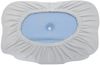 DUKAL Kissenbezug Derila (Ergo) Memory Foam Kissen, 100% Baumwolle, (1 Stück), aus hochwertigem Doppel-Jersey, mit Spannumrandung, Made in Germany Bild 3
