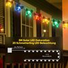 SALCAR 5m Solar Lichterkette Aussen Schmetterling Bunt Bild 5