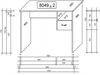 SchülerschreibtischComputertischPC-Tisch buche - buche Bild 3