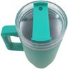 XXL Isolierbecher 1,2L aus Edelstahl mit Strohhalm Thermobecher Trinkbecher Getränkebecher Kaffeebecher Trinkflasche Campingbecher Bild 4