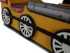 Lokomotive Kinderbett mit Matratze 90x190 Gelb Bild 5