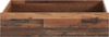 FORTE Clif Rollschublade für Bett, Holzwerkstoff, Braun, 104,1 x 24 x 67,4 cm Bild 2