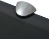 vidaXL Schwebendes Regal, Glas schwarz, 0,8 x 20 x 80 cm Bild 4