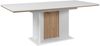 Finori Novara 80A Auszugstisch, weiß / Dekor Artisan Oak | Maße: B x H x T ca. 160-200 x 76 x 90 Bild 4