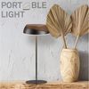 Briloner Leuchten LED Tischleuchte Tischlampe kabellos Akku USB-C Touch dimmbar Design Award, LED wechselbar, Warmweiß, 14x32 cm, Akku tauschbar, Indoor/Outdoor, Wohnzimmer, Flur, Balkon Bild 4