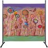 Quick Star Paravent Paravent 1tlg. 180x180cm RETRO Flowers Bild 5