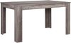 Esstisch antik Eiche mit 6 Stühlen schwarz 140x90 Bild 2