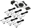 SEBSON Aufbauleuchte LED Vitrinenbeleuchtung 6er Set 12V - Glaskantenbeleuchtung warmweiß Bild 1