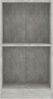 vidaXL Bücherregal Betongrau 40x24x75 cm Holzwerkstoff 800823 Bild 3