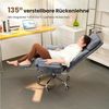 Patbrela Drehstuhl Bürostuhl Chefsessel Ergonomisch mit klappbaren Armlehnen Bild 3