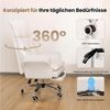 Patbrela Drehstuhl Bürostuhl Chefsessel Ergonomisch mit klappbaren Armlehnen Bild 2