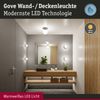 Paulmann 71065 Selection Bathroom LED Deckenleuchte Gove 17cm Chrom Satin 3000K IP44 Bild 4
