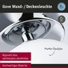 Paulmann 71065 Selection Bathroom LED Deckenleuchte Gove 17cm Chrom Satin 3000K IP44 Bild 3