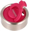 Isolierflasche mit Teesieb Thermobecher aus Edelstahl, doppelwandig, vakuumisoliert 400 ml Himbeerrosa Bild 3
