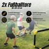Dunlop Fußballtor Dunlop Fußballtore Set von 2 – Football Goal 90 × 59 × 61 cm Bild 2
