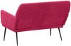 vidaXL Sitzbank Weinrot 108x79x79 cm Samt 351386 Bild 5
