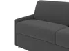 Vente-unique - CALIFE Sofa Stoff Grau - B 223 cm94 cm x H 85 cm x L 150 cm Bild 5
