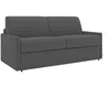 Vente-unique - CALIFE Sofa Stoff Grau - B 223 cm94 cm x H 85 cm x L 150 cm Bild 2