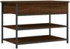 vidaXL Schuhbank Braun Eichen-Optik 70x42,5x50 cm Holzwerkstoff 839032 Bild 2
