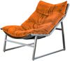 KAWOLA Relaxsessel SIRO Sessel Stoff orange 78 x 125 x 70 cm Bild 3