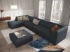 Micadoni Hocker Ruby 1-Sitzer Kord Scala Blau Bild 5