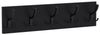 AKKE Garderobenleiste, Garderobenleiste Schwarze Haken 2mm PVC Kantenumleimung Bild 4