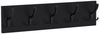 AKKE Garderobenleiste, Garderobenleiste Schwarze Haken 2mm PVC Kantenumleimung Bild 5