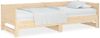 vidaXL Ausziehbares Tagesbett Massivholz Kiefer 2x(80x200) cm 820257 Bild 2