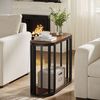 Tribesigns Beistelltisch Schmaler Sofatisch mit Stauraum, 2-stufiger Couchtisch, Nachttisch Bild 4