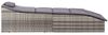 vidaXL Sonnenliege mit Auflage Poly Rattan Grau 46540 Bild 5