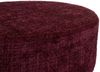 Hocker HWC-C22, Sitzhocker Schminkhocker, höhenverstellbar drehbar Ø 37cm Stoff Chenille (465g/m²) FSC® ~ bordeaux Bild 5