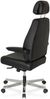 hjh OFFICE XXL Drehstuhl 24 HOURS Leder Schwarz Bild 5