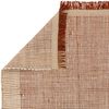 Handgewebter Wollteppich | Gemütlicher Teppich aus Wolle | Wärmender Wollteppich | Korbmuster-Design | Terrakotta, 120x170 cm, 4mm Florhöhe | PISA Kollektion von Kadima Design Bild 5
