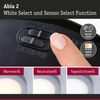 LED Panel Abia 2 White Select Dämmerungsgesteuerter Bewegungsmelder (HF) rund 170mm 9,5W 1100lm 2700 - 4000K Chrom matt Bild 4