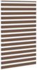 vidaXL Doppelrollo Braun 145x200 cm Stoffbreite 140,9 cm Polyester 4014374 Bild 3