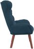 vidaXL Sessel Blau 69 x 74 x 93 cm Samt 42001886 Bild 5