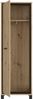 'Trondheim' Garderobenschrank in Artisan Eiche, 1-türig Bild 4