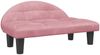 vidaXL Hundebett Rosa 70x52x30 cm Samt Bild 2