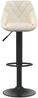 vidaXL Barhocker Creme Samt [335337] Bild 3